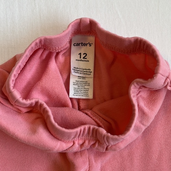 Set of 2 Carter's Baby Girl Outfits Size 12 Months - Picture 7 of 15